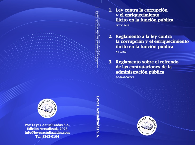 Leyes diversas sobre contratación pública y enriquecimiento ilícito